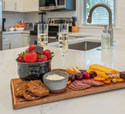 Fully stocked kitchen perfect for gatherings