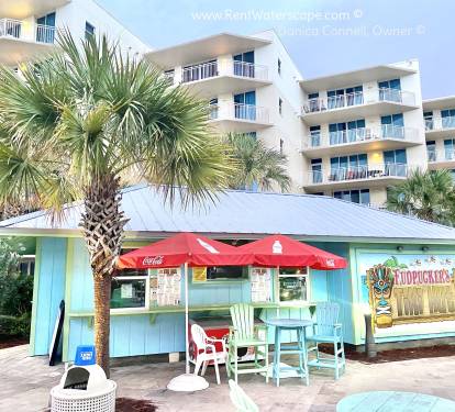 Onsite Tiki Hut