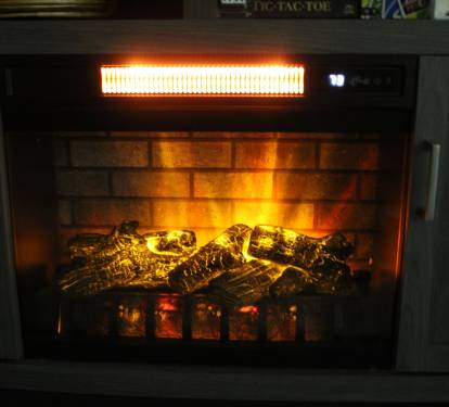 cozy electric fireplace