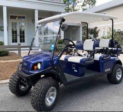 6-Seater Golf Cart Included