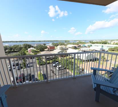 Lagoon Facing Balcony