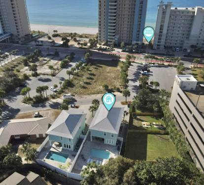 House is steps to the beach!