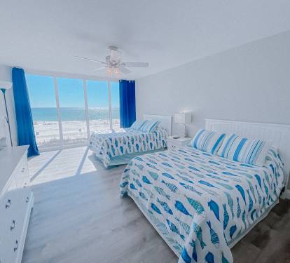 2nd Bedroom with Beach View