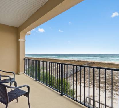 Private Balcony Off Master