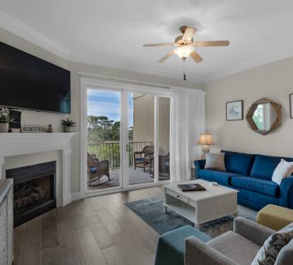 Living Room and Balcony