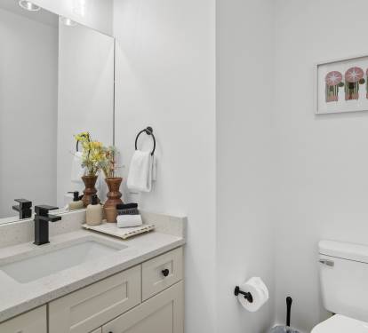 Bathroom # 2: Private Bath (First Floor)

