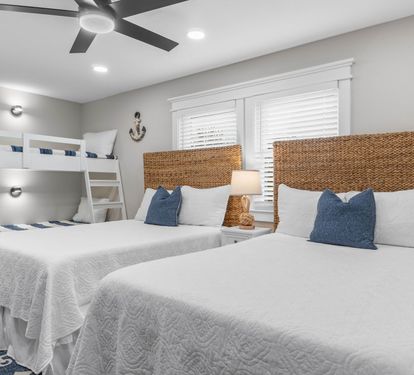 Guest Bedroom (2 Double - 2 Twin)