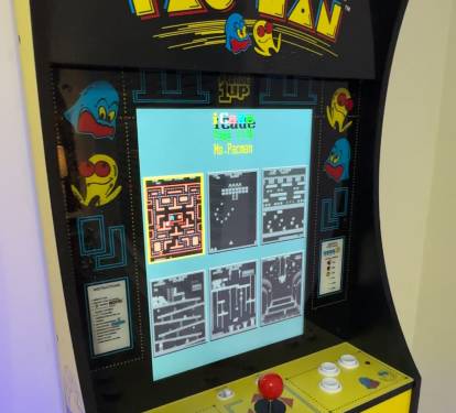 Arcade system with 50+ games.