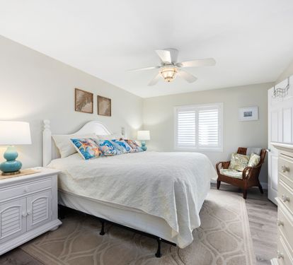 ?? "Your Private Sanctuary. The master bedroom boasts a luxurious king bed, elegant furnishings, a walk-in closet, and an ensuite bathroom—perfect for unwinding in style at After Dune Delight." ????