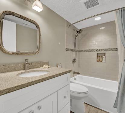 First Guest Room Ensuite Bathroom