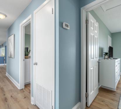 Main Floor Guest Bedroom Hallway