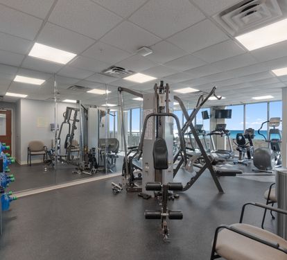 The gym