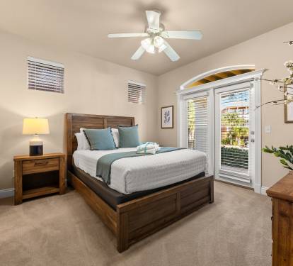 Guest Bedroom with Queen Bed