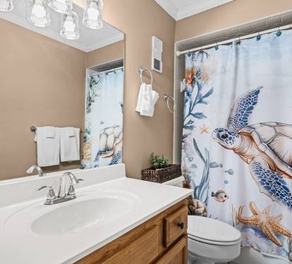 Master bathroom