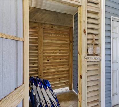 Outdoor shower