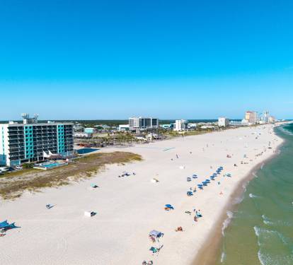 Aerial of Beach