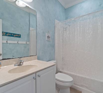 Shared Bathroom Off Kitchen