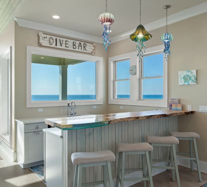 Full Bar Off Living Room