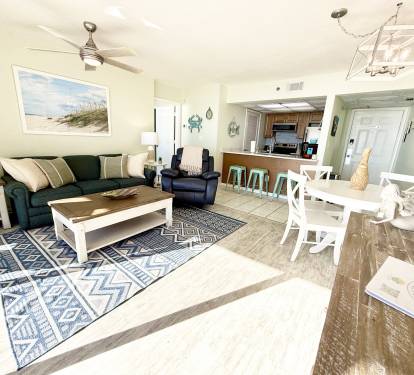 Updated and comfortable furniture