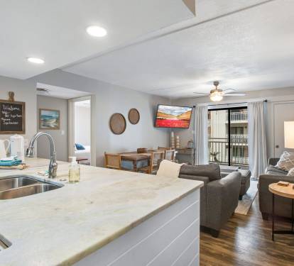 Kitchen & Living Area