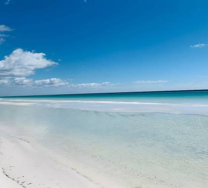 Miles of Gorgeous Powder White Sand Beach