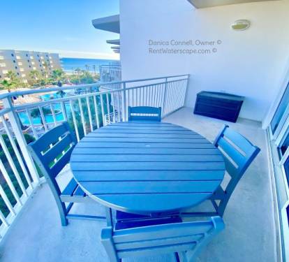 Patio with View