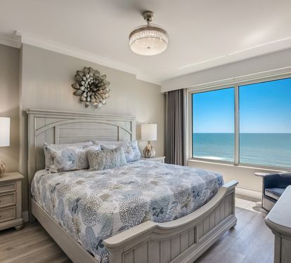 Master Bedroom with Gulf views