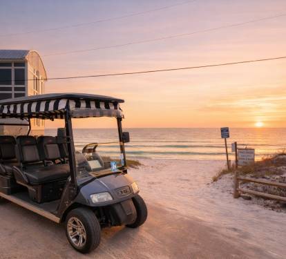Phillips Inlet Public Beach Access
Free LSV Rental with signed waiver for guest 25+
Guest Review, “Easy access to the beach and restaurants without the noise.”