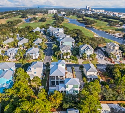 Take in the bigger picture — golf course, tidal marsh, and open ocean — all part of the neighborhood you'll call home for the week.