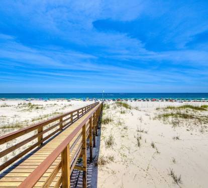 Boardwalk to the Gulf of Mexico