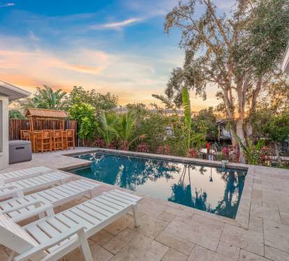 Create lasting memories in your poolside paradise. Enjoy quality time with family and kids by your private pool, surrounded by lush greenery and ample space for relaxation and play