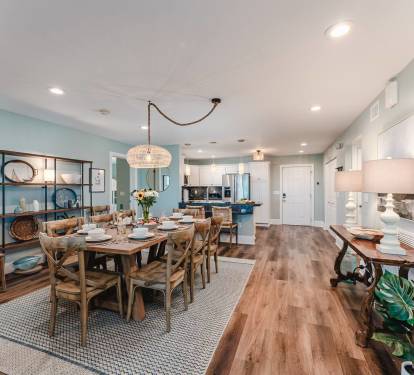 Gather Around the Table with Family and Friends in SeaScape's Dining Area