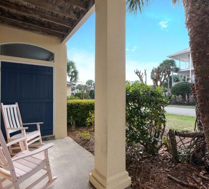 Side patio