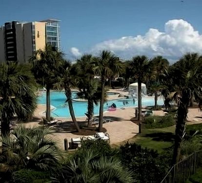 Balcony View of the Lagoon Pool