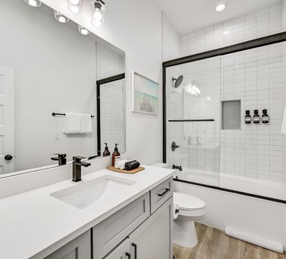 King Suite # 1: Private Bathroom (first floor)
