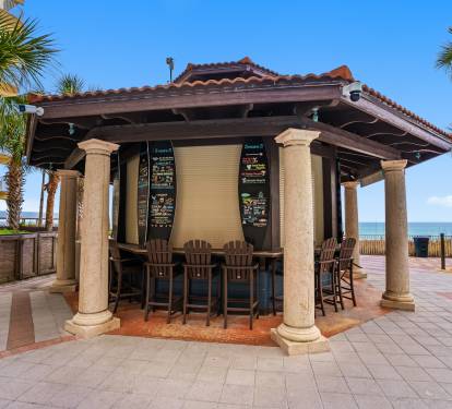 Tropical Spot for a beverage