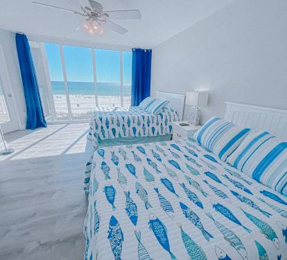 2nd Bedroom with Beach View