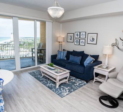 A QUEEN PULL-OUT SOFA