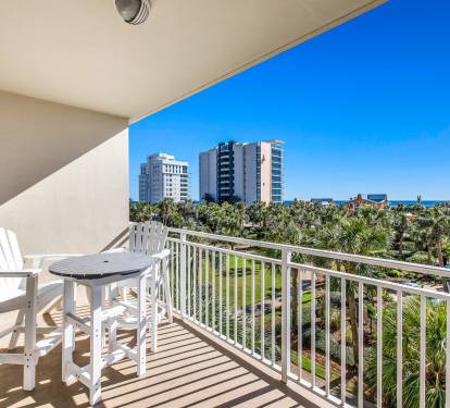 Gorgeous views from balcony