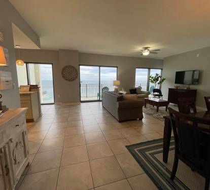 living room ocean view