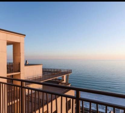 View of East balcony from main balcony
