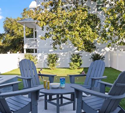 Outdoor seating and dining