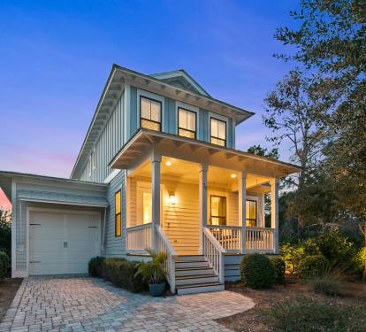 This quiet oasis tucked in the heart of the hustle and bustle of 30A is a perfect accommodation for any get-away.  Enjoy! Not sure what your vacation holds? No problem! This exquisite home is a perfect stay for any spontaneous, or relaxation-seeking crew.