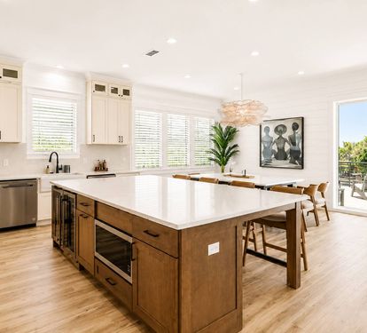 Fully Equipped Kitchen for Group Gatherings