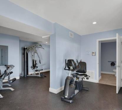 On-site fitness center