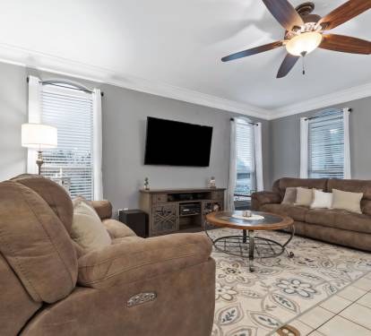 Come and enjoy this cozy living area.