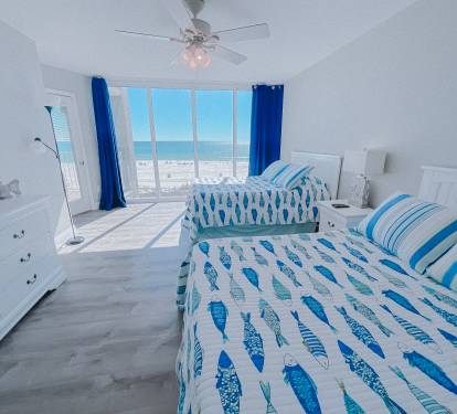 2nd Bedroom with Beach View