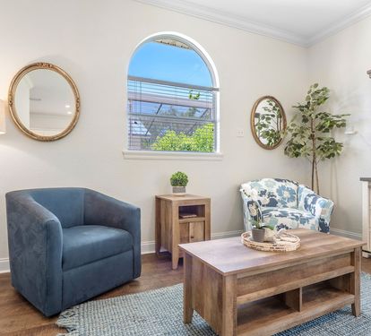 Sitting room off the kitchen