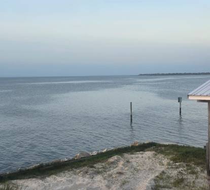 Right view from deck
