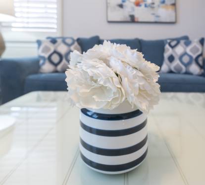 Charming decor detail adding a touch of personality to the space.